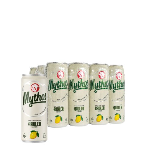 Mythos Radler 12x 0,33l Kiste Olympic Brewery EINWEG Pfandflasche