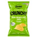 Crunchy Chips mit Sour Cream und Dill 90g Jumbo
