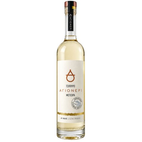 Tsipouro Aged Agioneri Meteora 40% 0,5l Tsililis