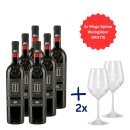 Mega Spileo Cuvée III rot trocken 12x 0,75l Cavino...