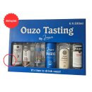 Ouzo Tasting by Jassas 6x 200ml Variante 1 Ouzo...