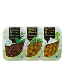 Oliven Probierset „Genussreise“ ohne Stein 3x...